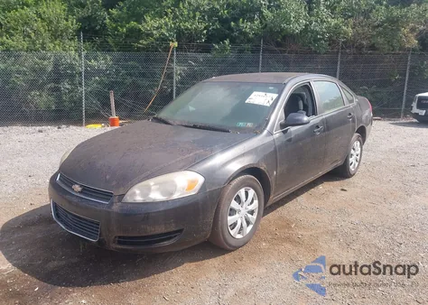 2008 Chevrolet Impala Ls из США, поврежденный, VIN 2G1WB58K681273797